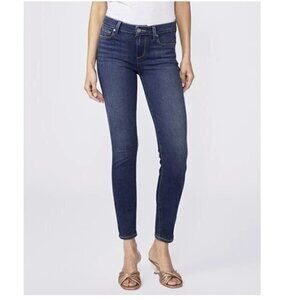 Paige Denim Verdugo Ankle High Waist Blue Skinny Jeans